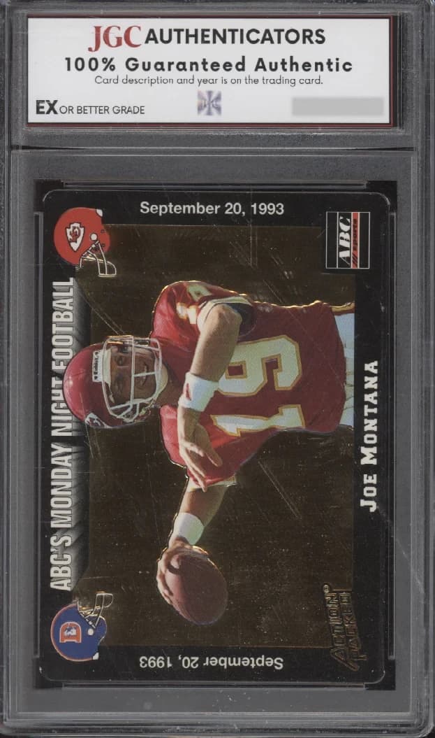 Joe Montana · JGC Card
