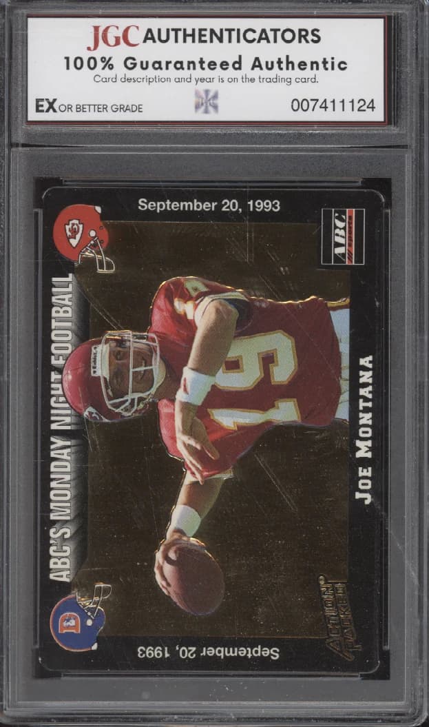 Joe Montana · JGC Card