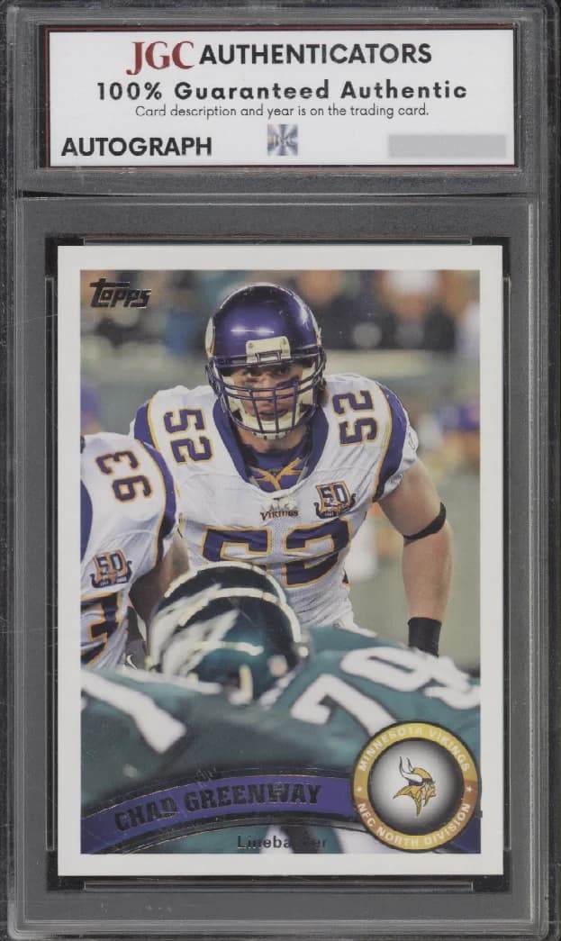 Chad Greenway · Autograph