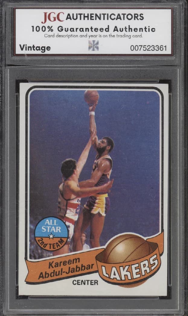 Kareem Abdul-Jabbar · JGC Card