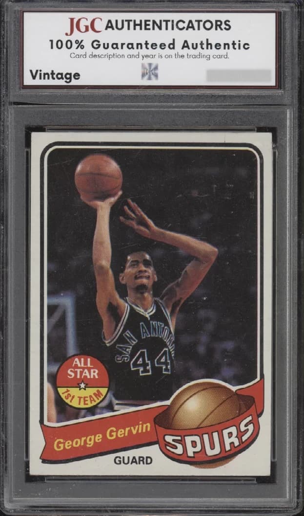 George Gervin · JGC Card