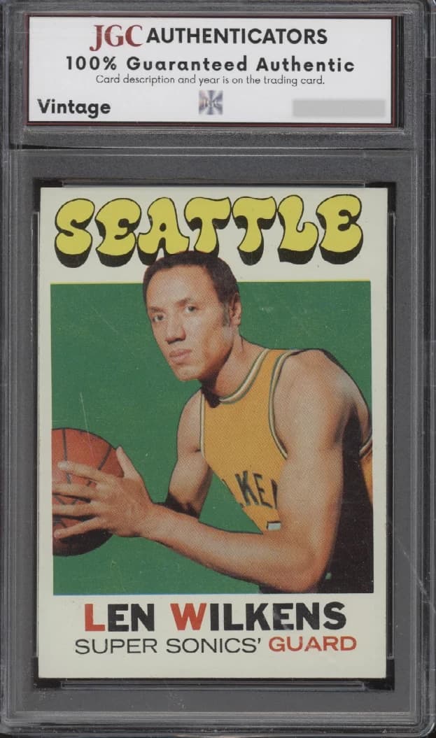 Len Wilkens · JGC Card