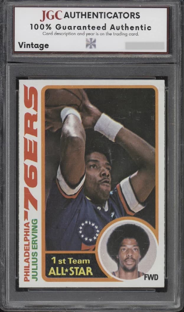 Julius Erving · JGC Card