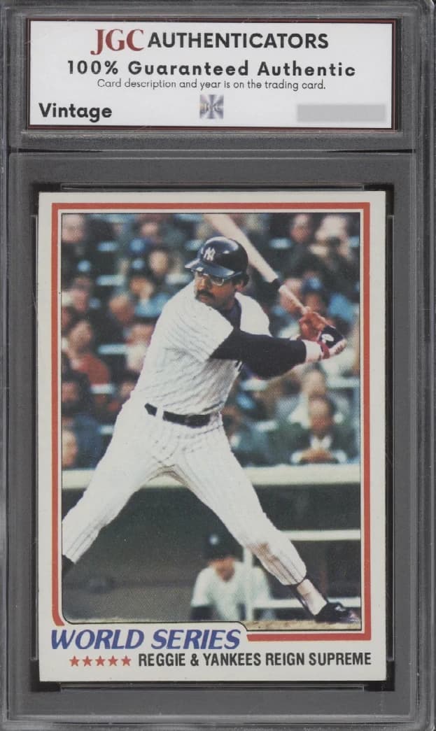 Reggie Jackson · JGC Card