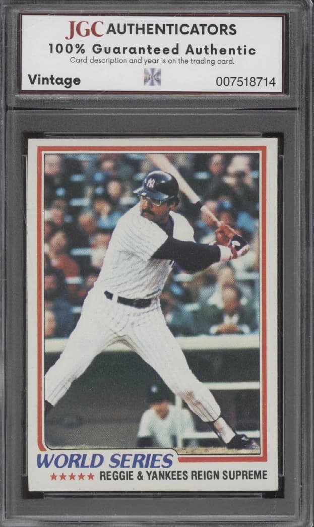 Reggie Jackson · JGC Card