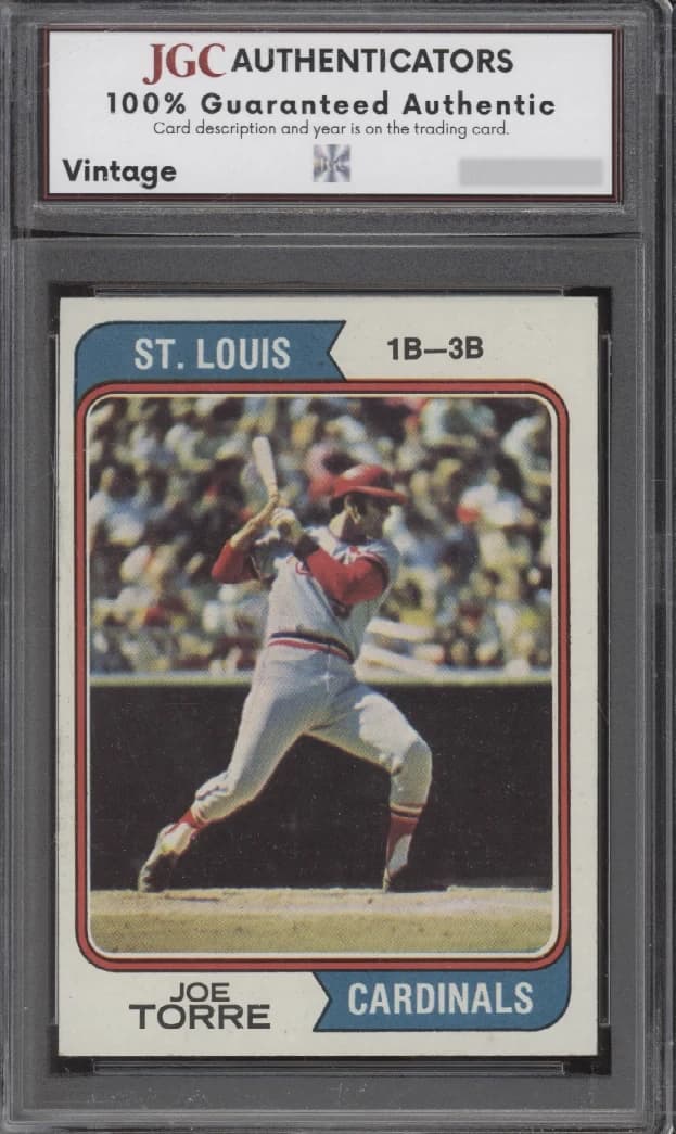 Joe Torre · JGC Card