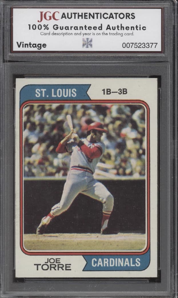 Joe Torre · JGC Card