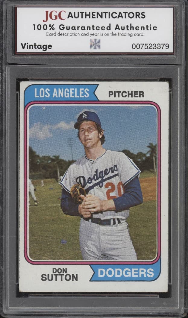 Don Sutton · JGC Card