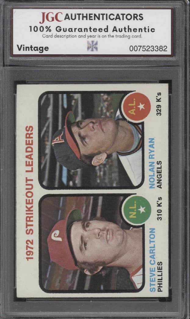 Steve Carlton / Nolan Ryan · JGC Card