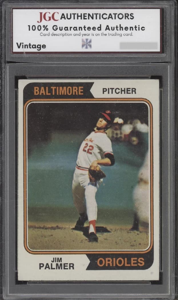 Jim Palmer · JGC Card