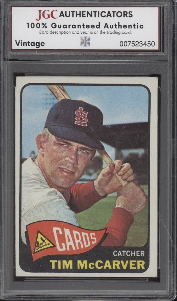 Tim McCarver · JGC Card