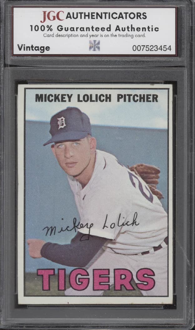 Mickey Lolich · JGC Card