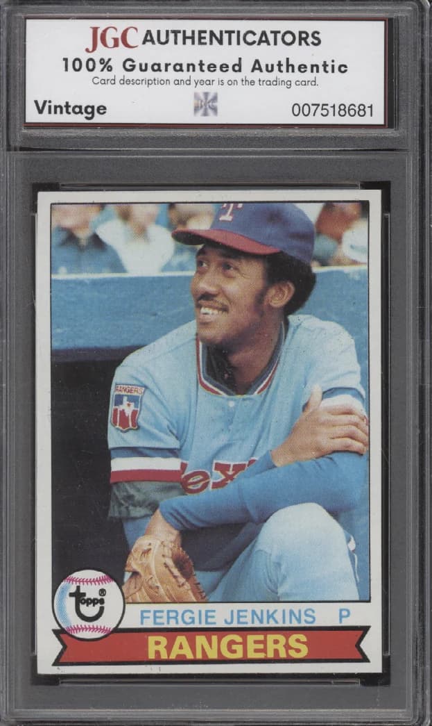 Fergie Jenkins · JGC Card