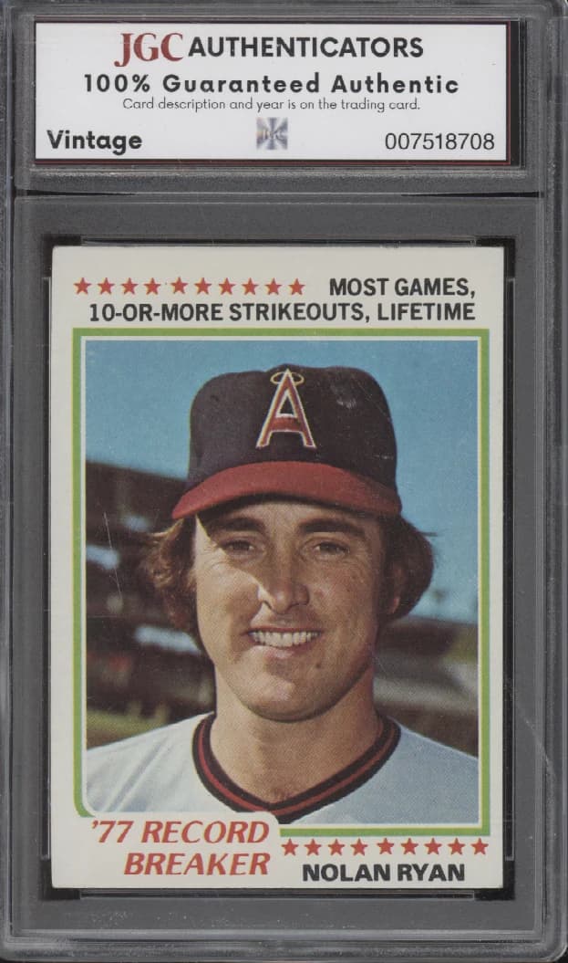 Nolan Ryan · JGC Card